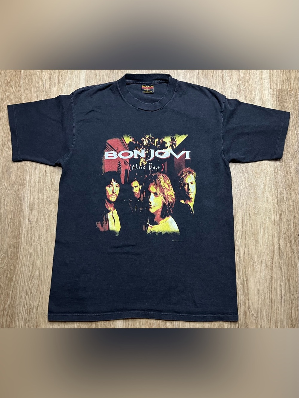 Vintage 1995 Bon Jovi These Days Live Concert Tour Band Shirt Size XL (BROCKUM)